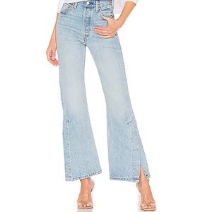 Levi’s Ribcage Split Flare
